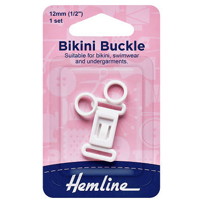 H460  Bikini Buckle - White